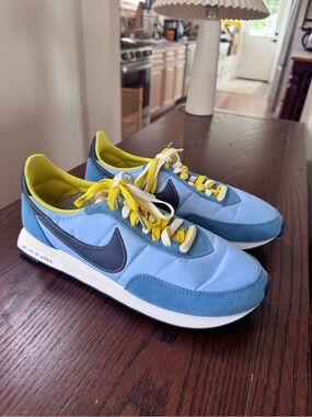 Nike Waffle Trainer 2 Psychic Blue DM8323-400 Size 12 Like New